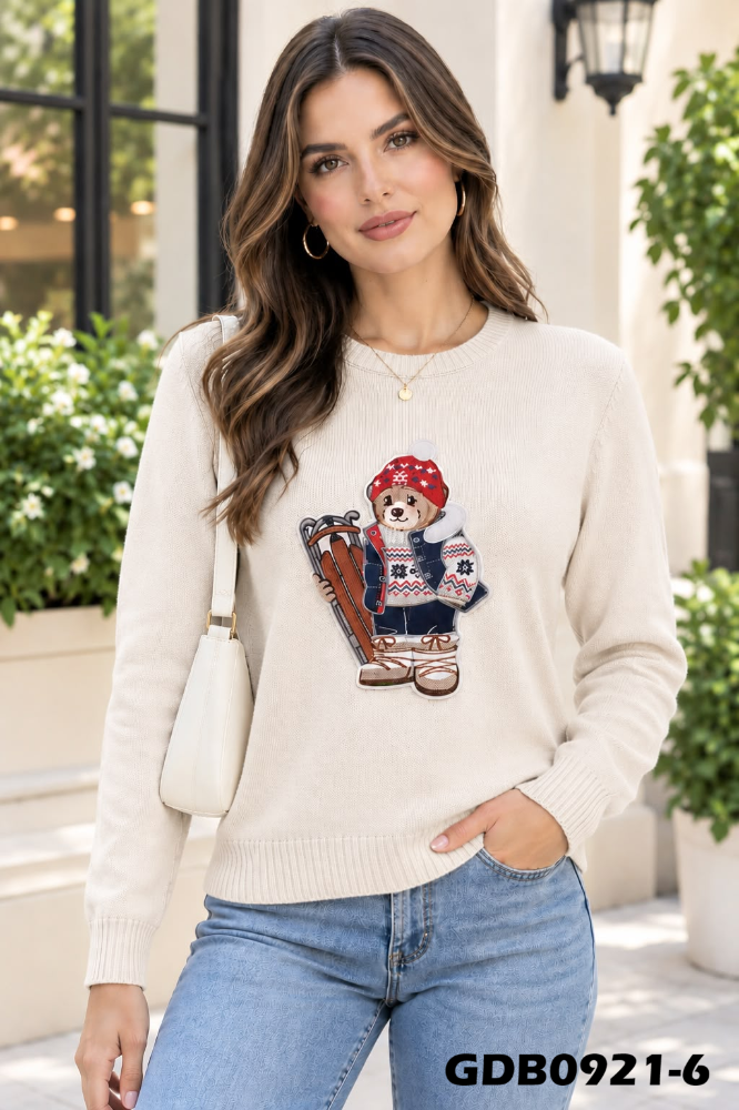SUETER OSITO NIEVE GDB0921