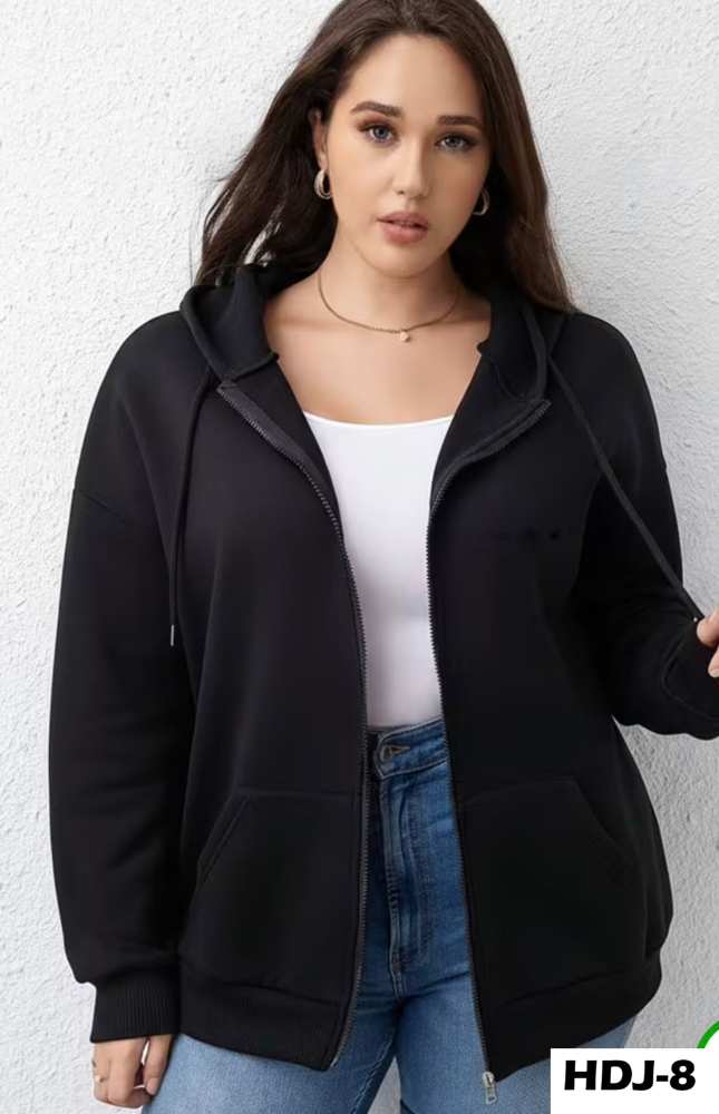 SUDADERA CON CIERRE HDJ