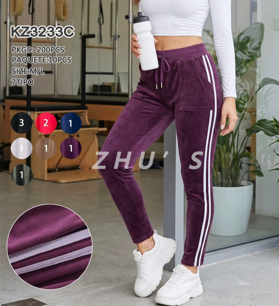 JOGGER VELOUR UVA KZ3233C