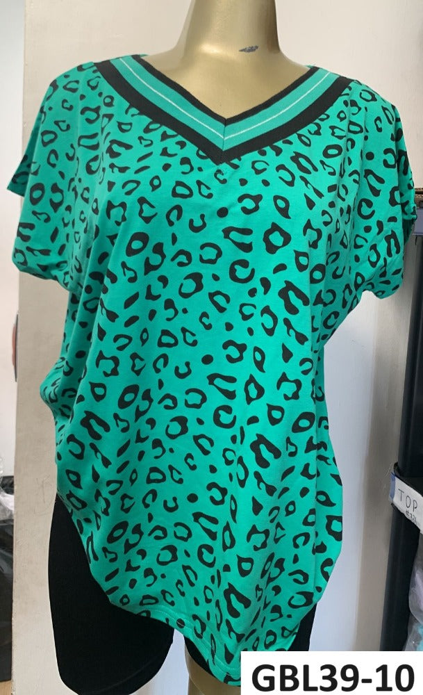 Blusa Tapisado completo de Leopardo