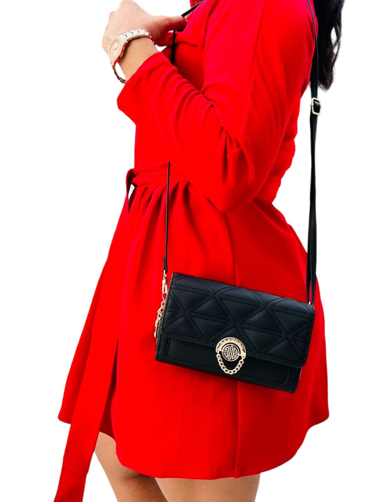 Bolsa cros negra
