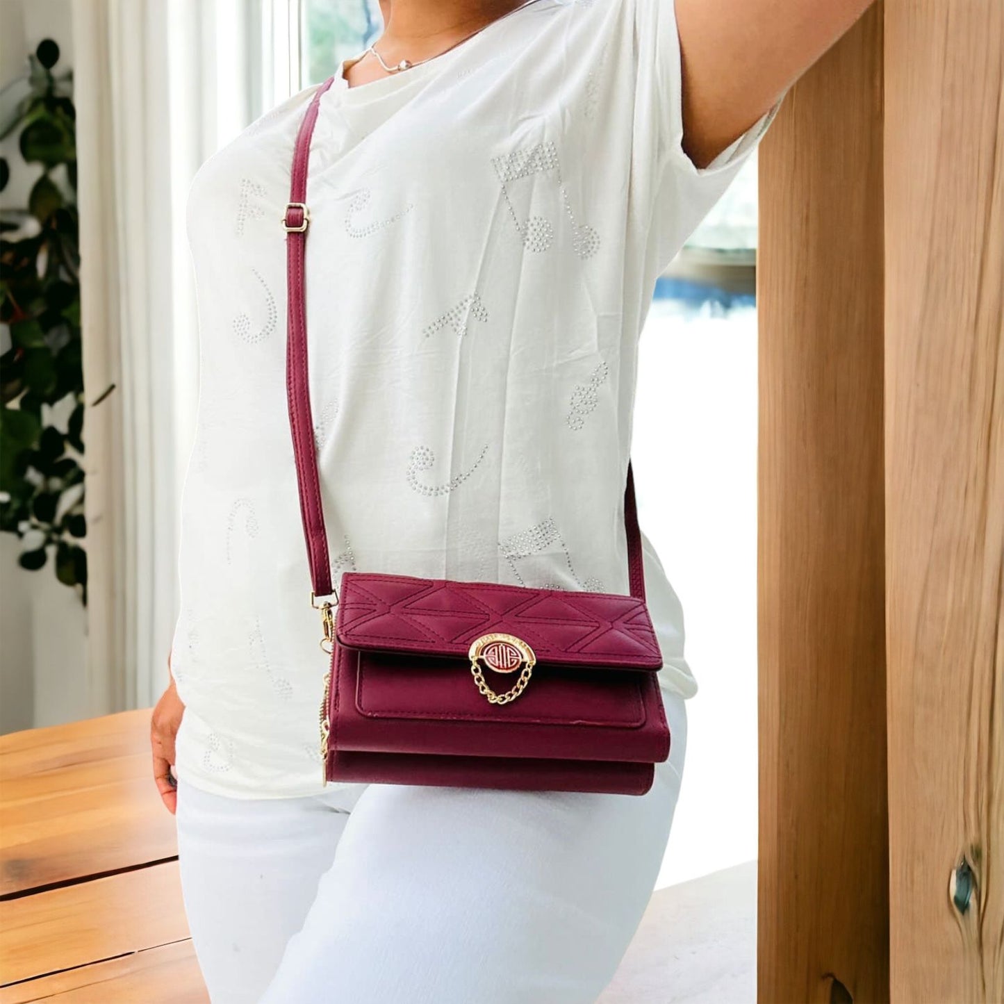 Bolsa cros vino