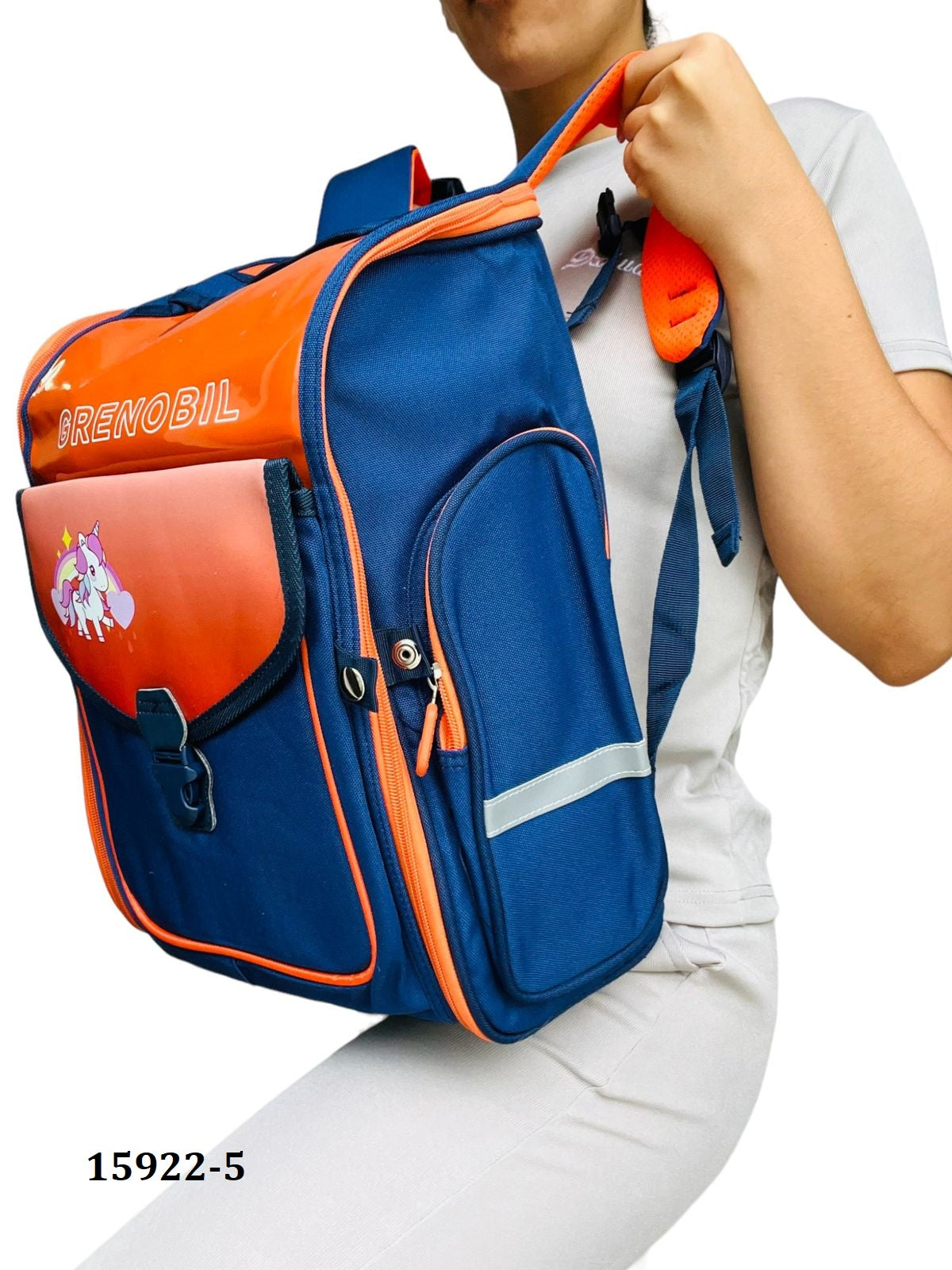 Mochila naranja