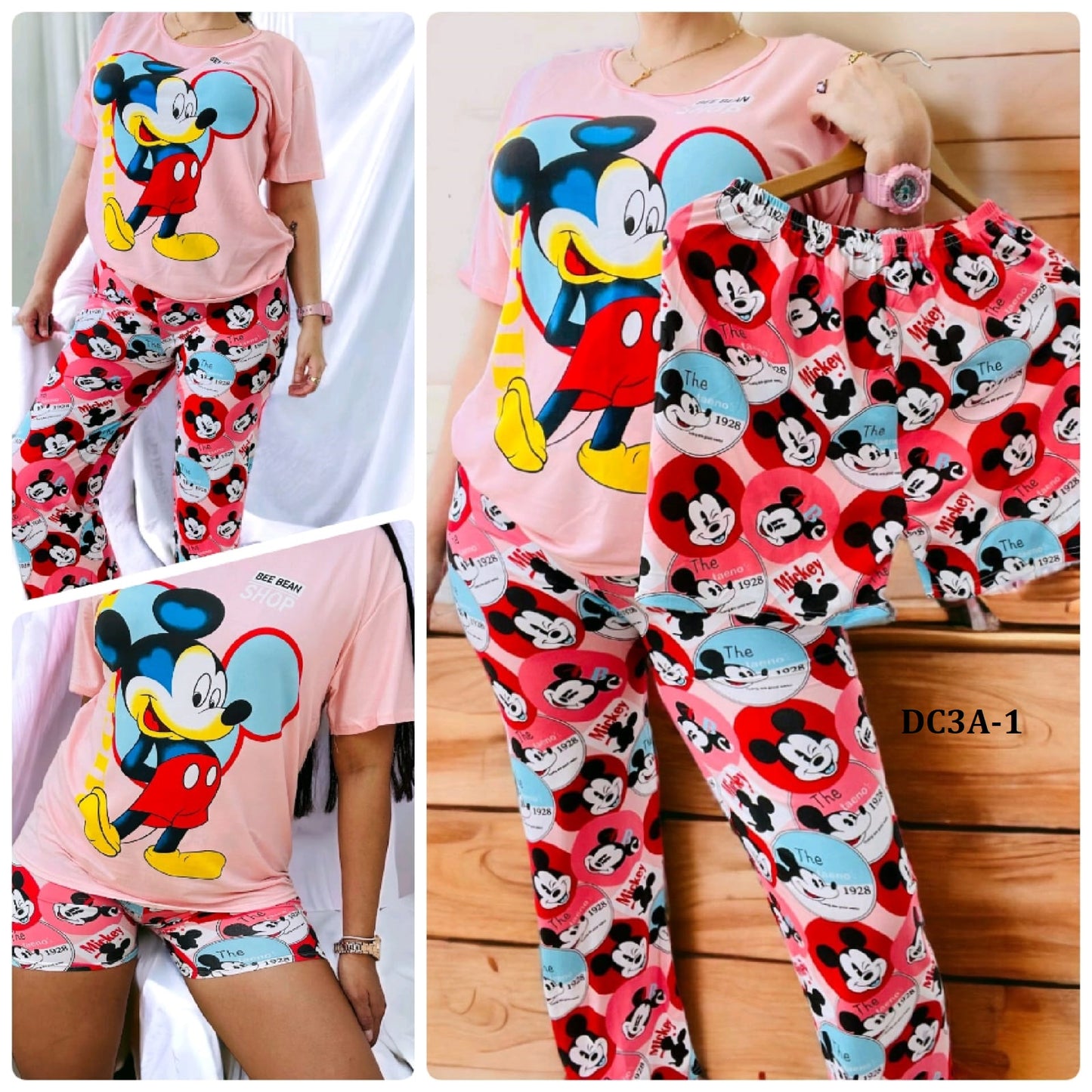 pijama de 3 pzas