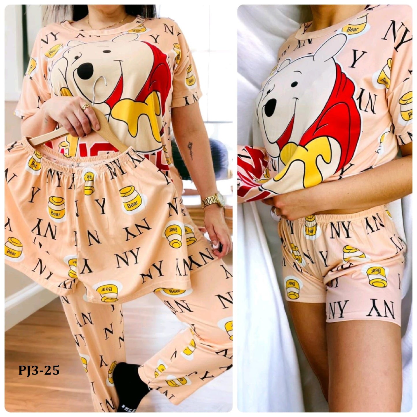 pijama de 3 pzas