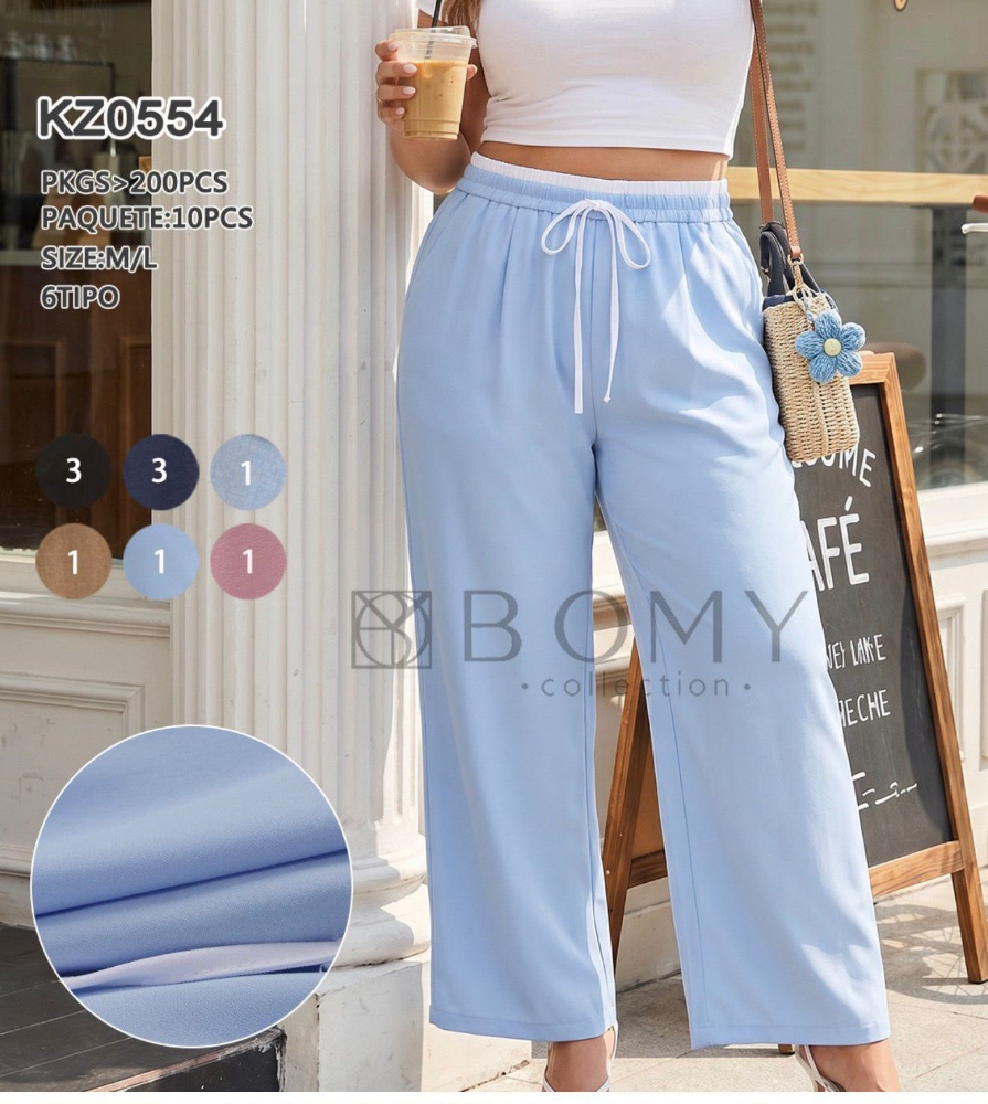 PANTALON HOLGADO CIELO KZ0554