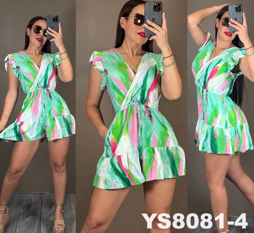 VESTIDO SHORT PAZ YS8081