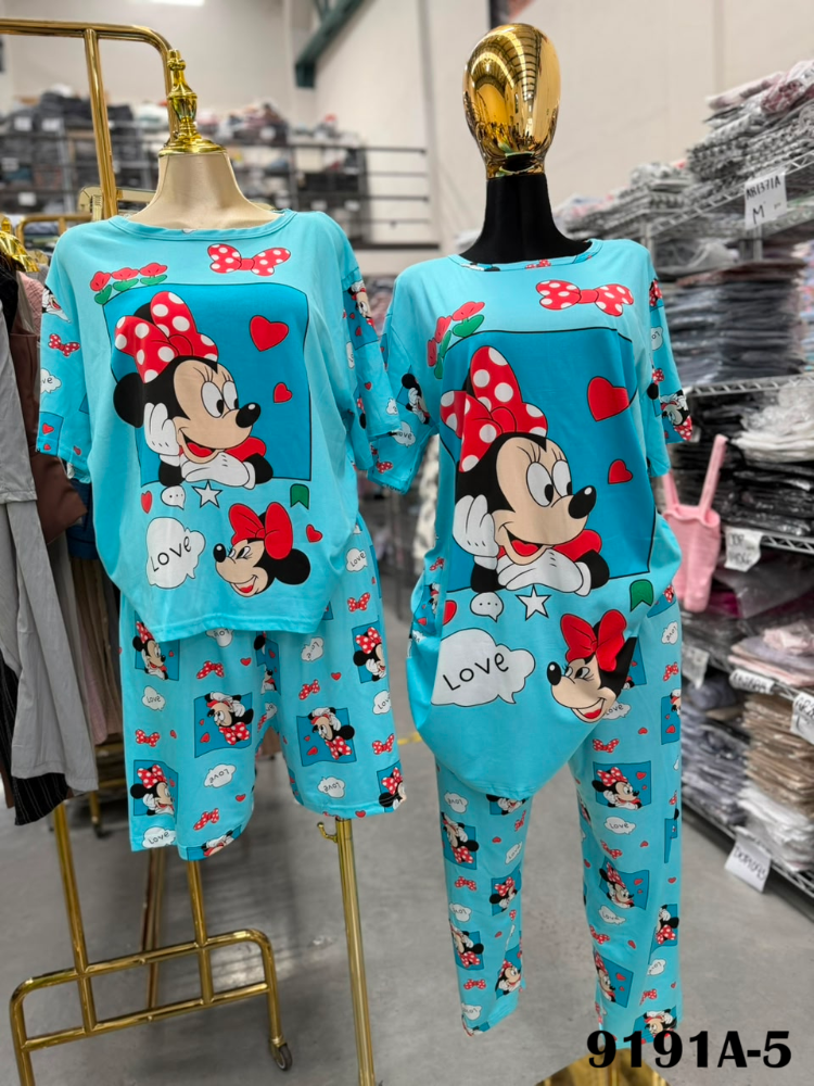 PIJAMA VIRAL 4 PIEZAS 9191A