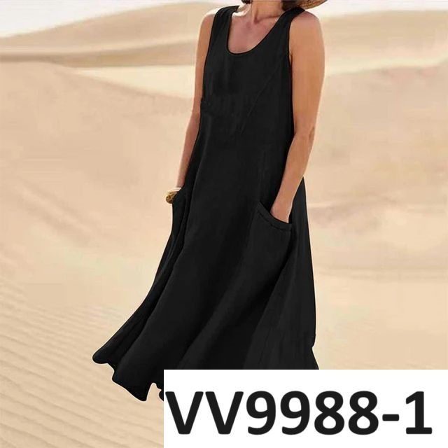 Vestido Verano Liso