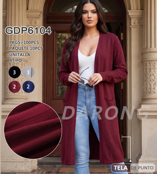 CARDIGAN BASICO GDP6104