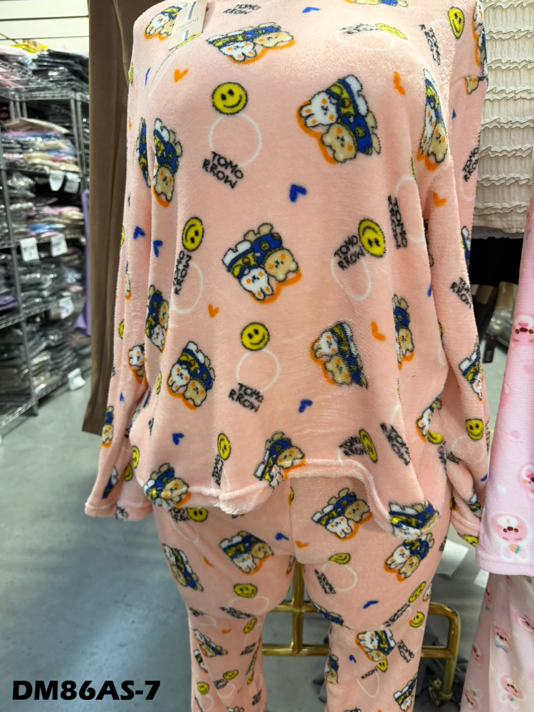 PIJAMA AFELPADA OSITOS DM86AS