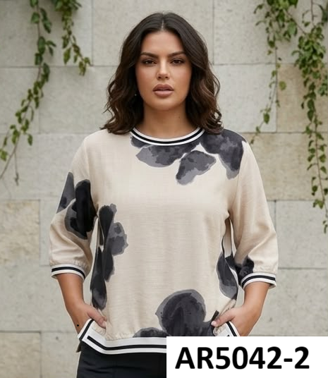 BLUSA AMPLIA CARMEN AR5042