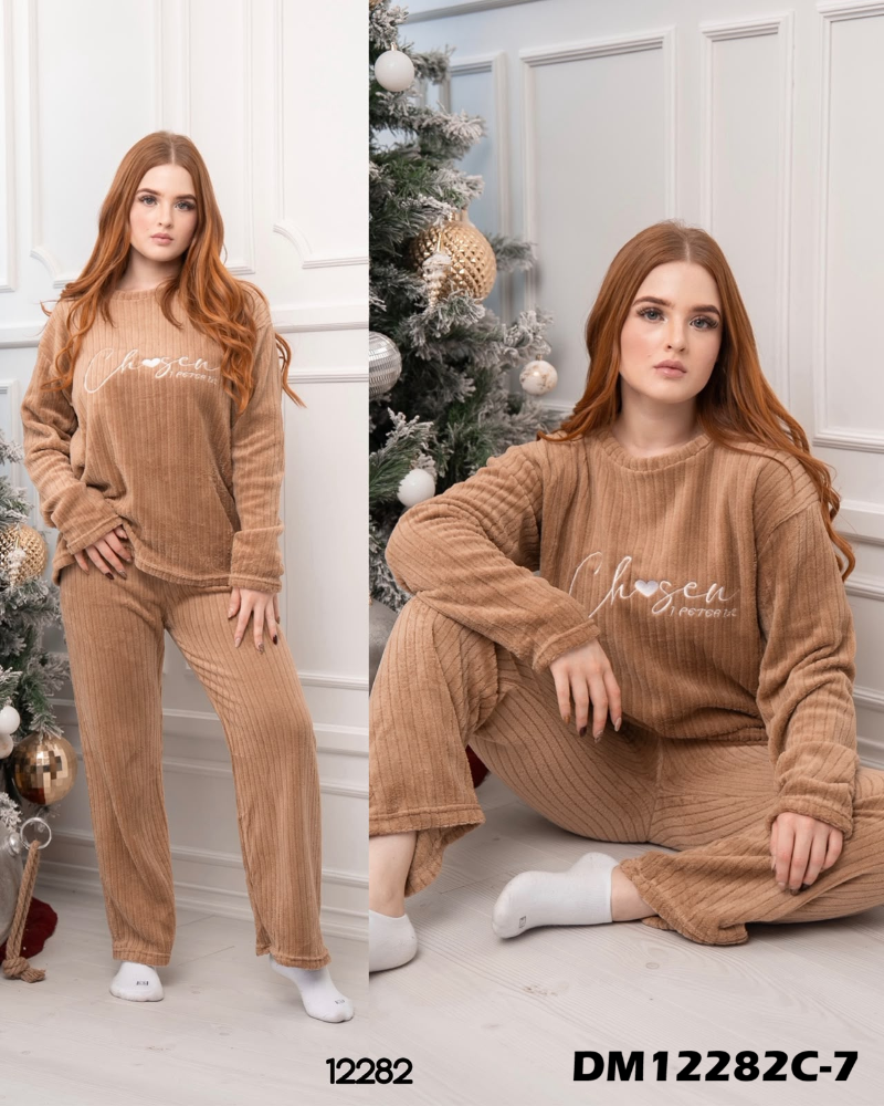 PIJAMA AFELPADA NUBE DM12282C