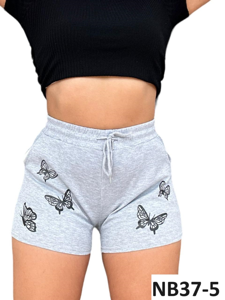 Shor Liso Mariposas