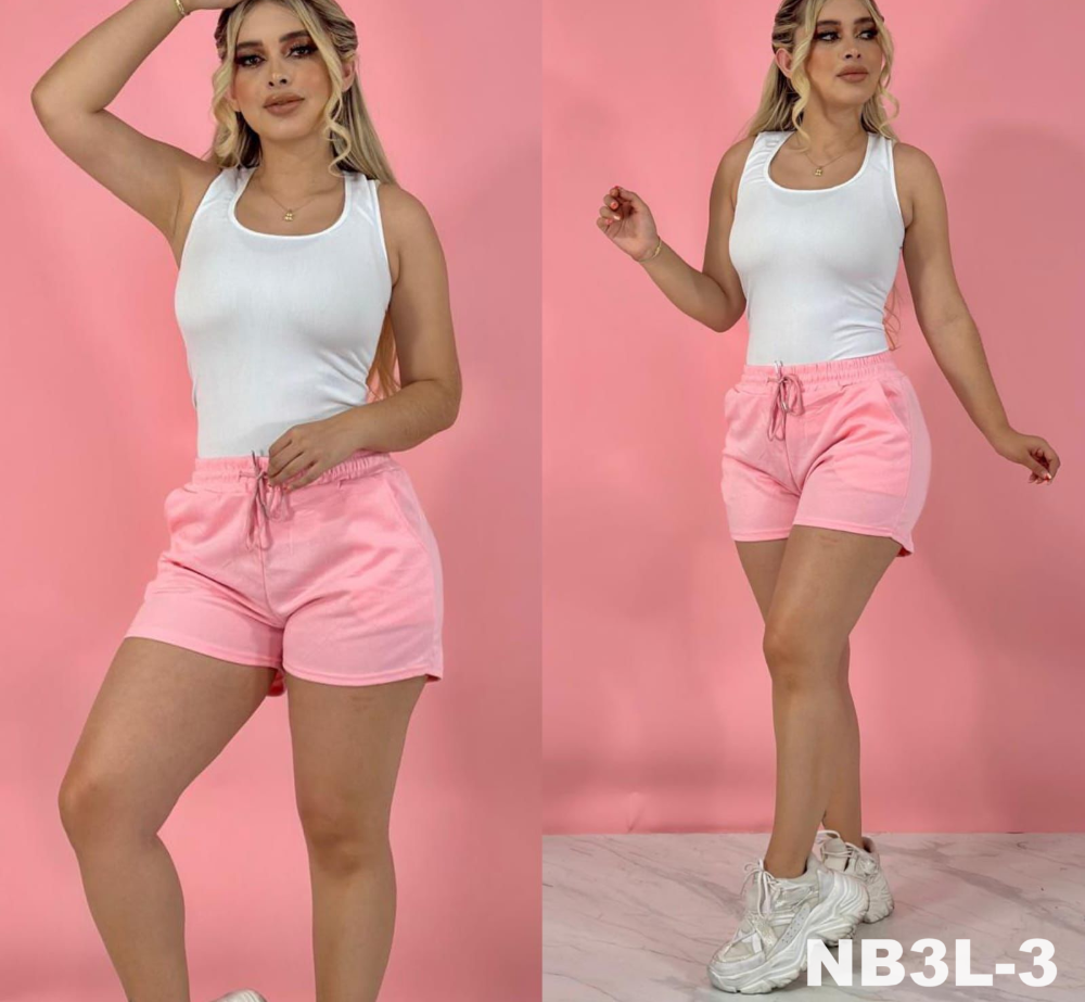 Short Bolsas NB3L Liso