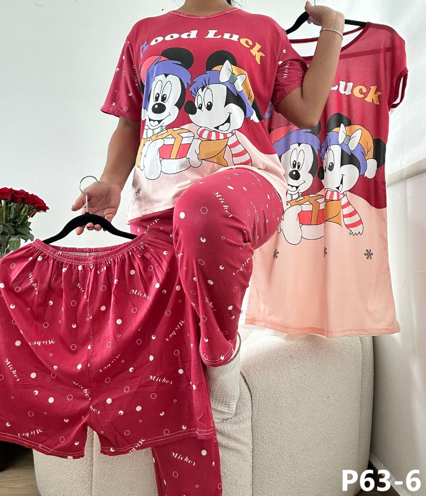 PIJAMA 4 PIEZAS BATA 63