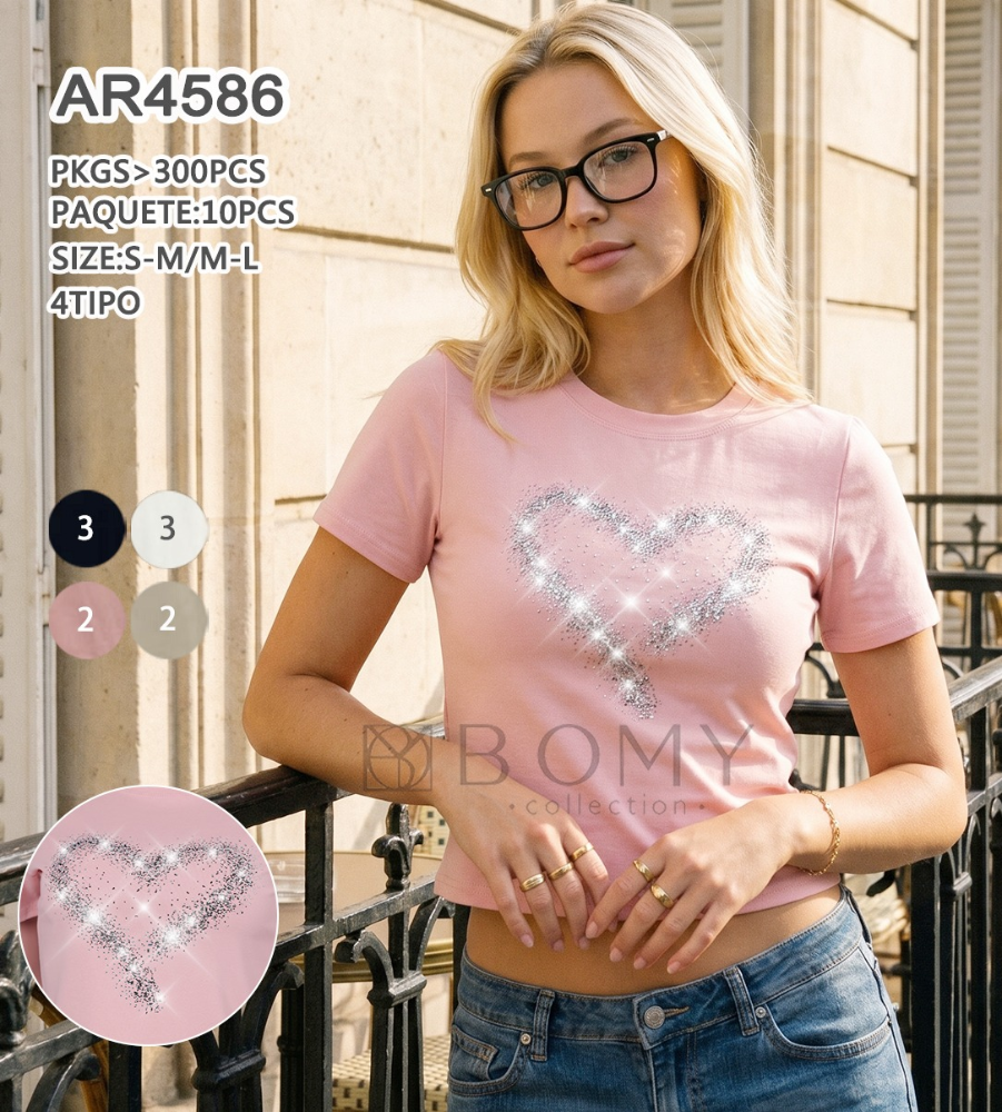 BELLA BLUSA LOVE AR4586
