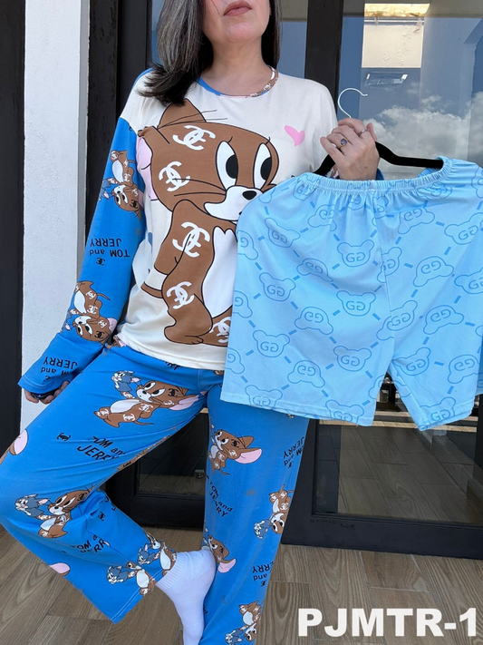 PIJAMA 3 PIEZAS PJMTR