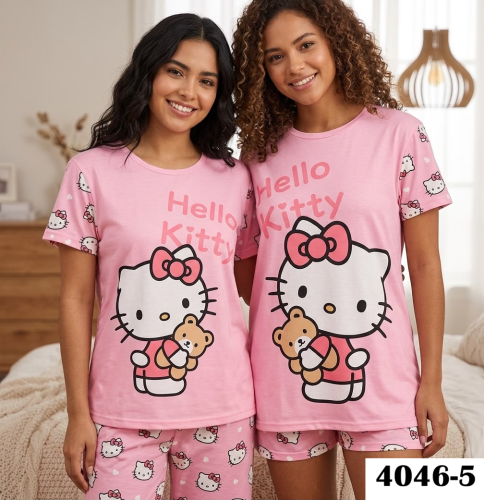PIJAMA VIRAL 4 PIEZAS 4046