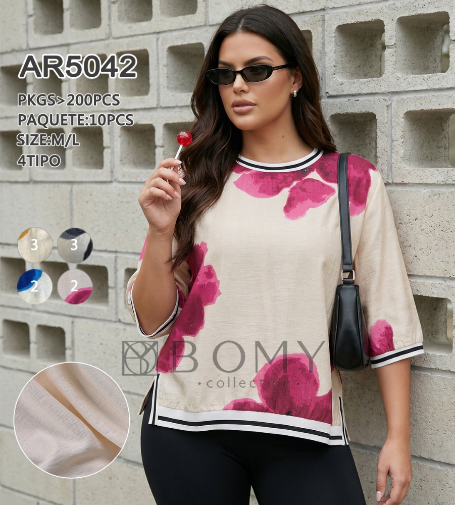 BLUSA AMPLIA CARMEN AR5042