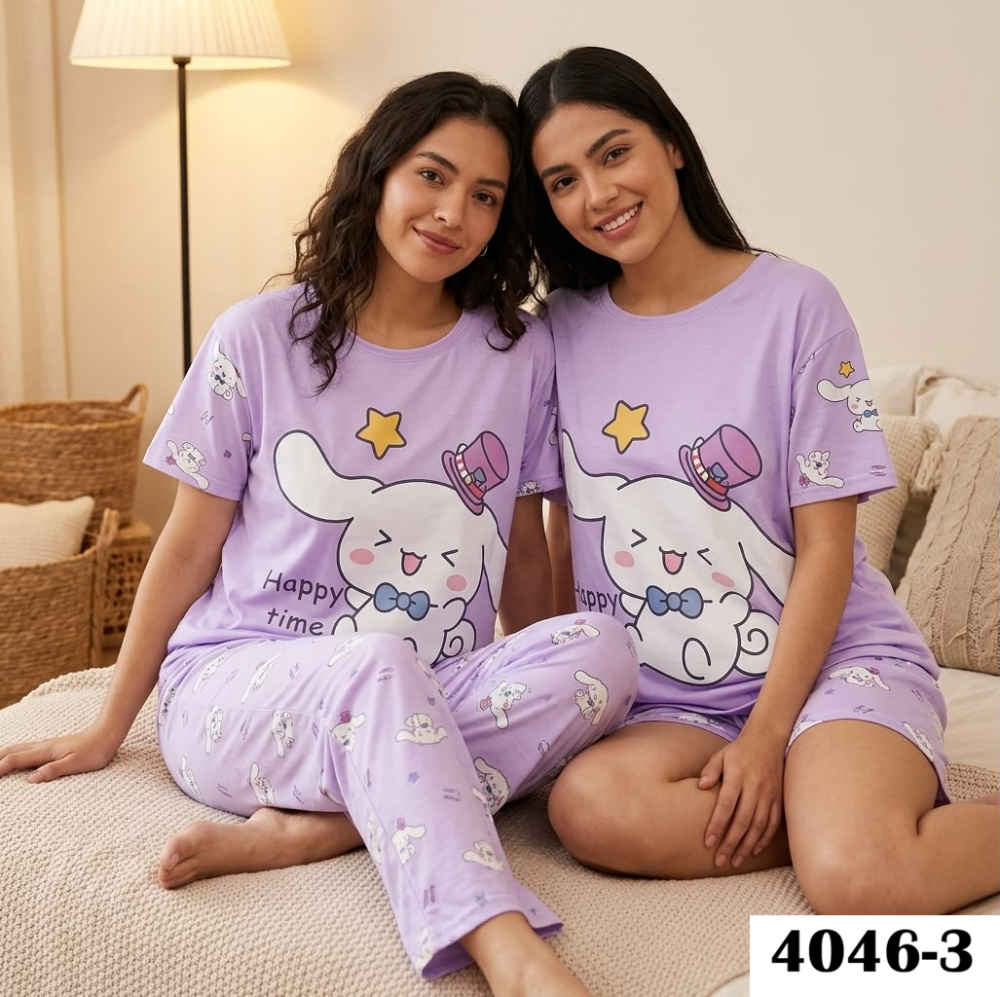 PIJAMA VIRAL 4 PIEZAS 4046
