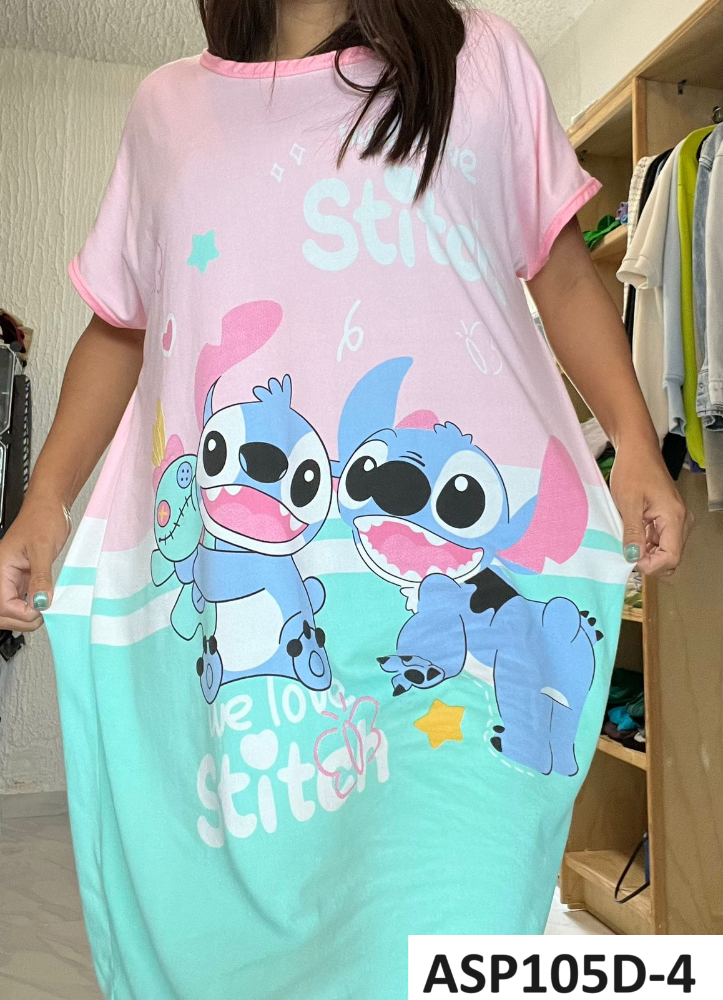 Bata Pijama Yeri ASP105D Stichs