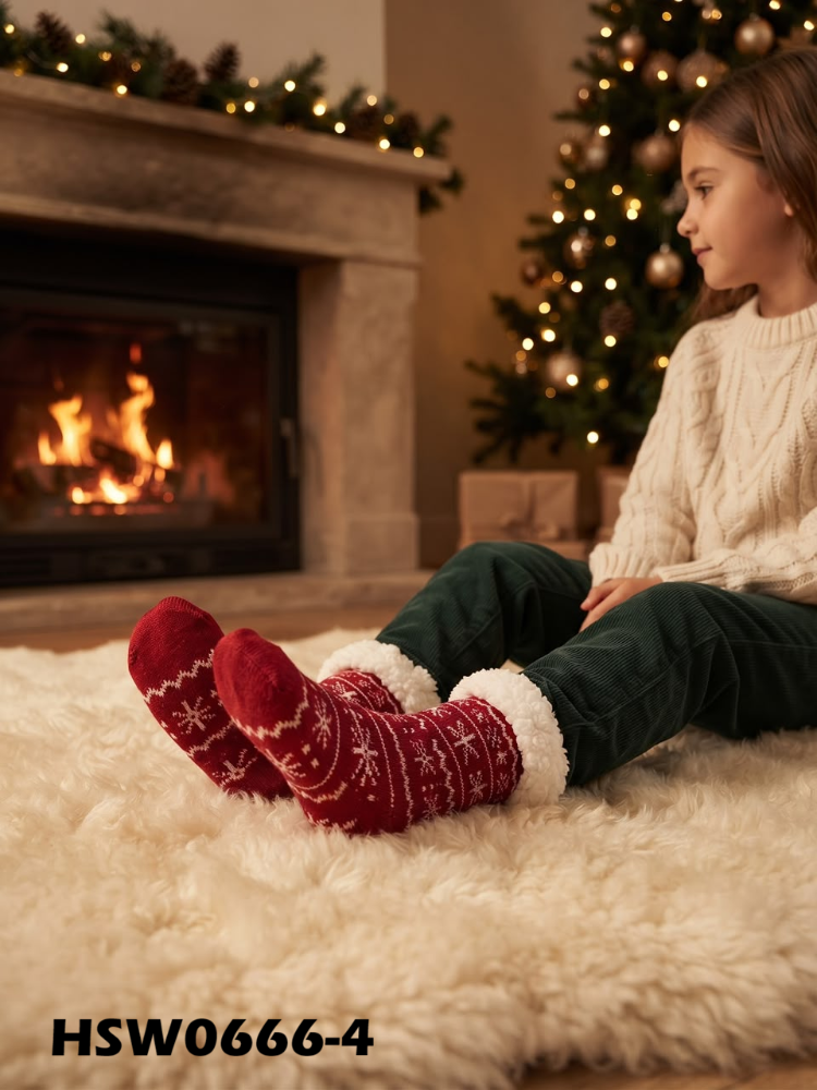CALCETAS NAVIDEÑAS HSW0666
