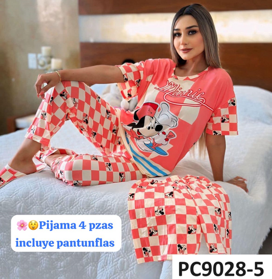 Pijama 4 Piezas PC9028