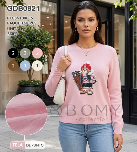 SUETER OSITO NIEVE GDB0921