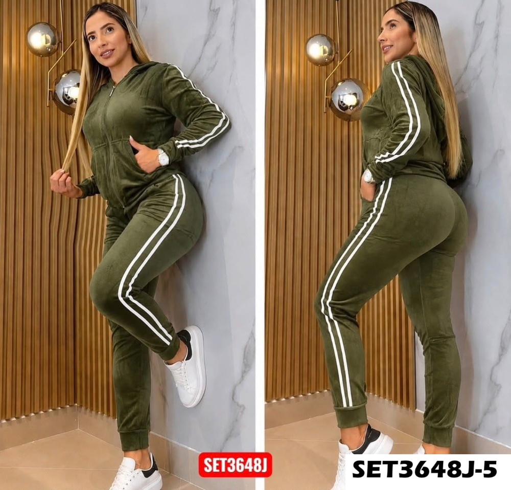 SET VELOUR MARINO SET3648J