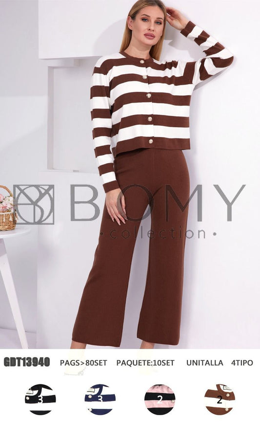 CONJUNTO HERMOSO RAYAS GDT13940