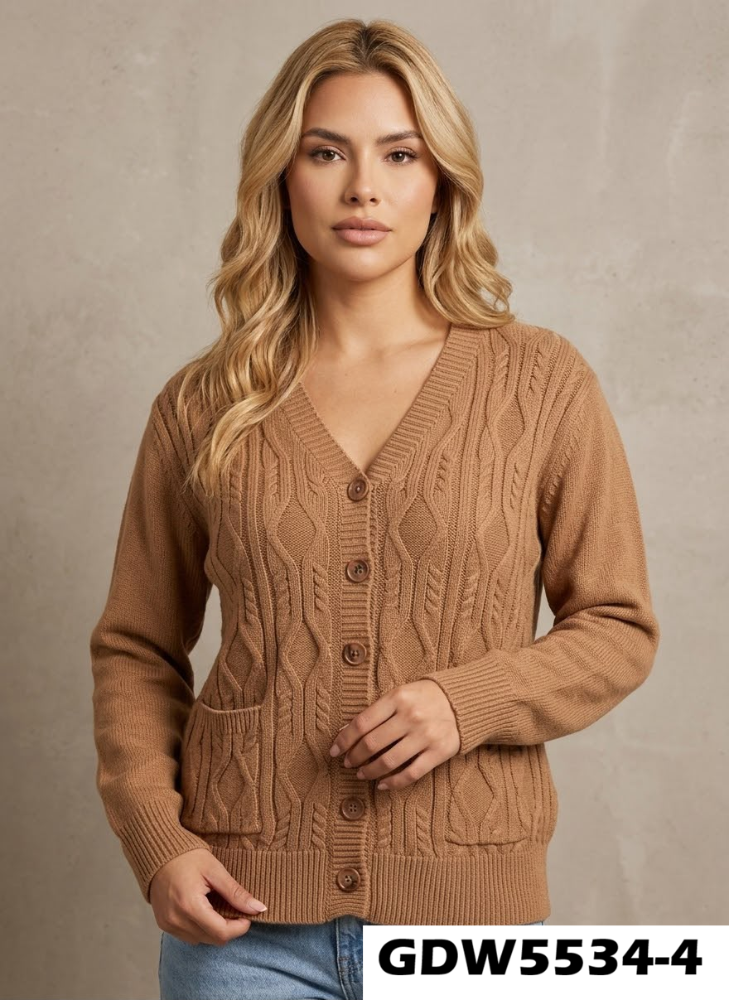 CARDIGAN TEJIDO VIENA GDW5534