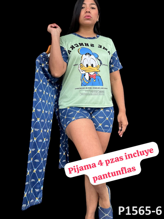 Pijama 4 Piezas 1565