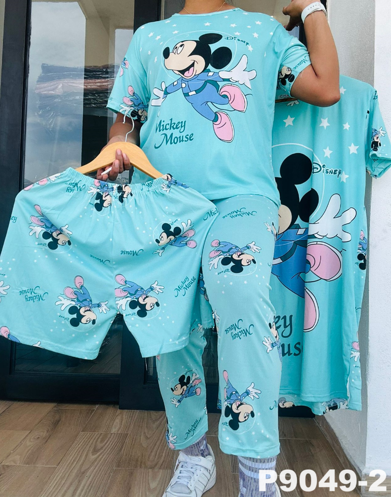 PIJAMA 4 PIEZAS BATA 9049