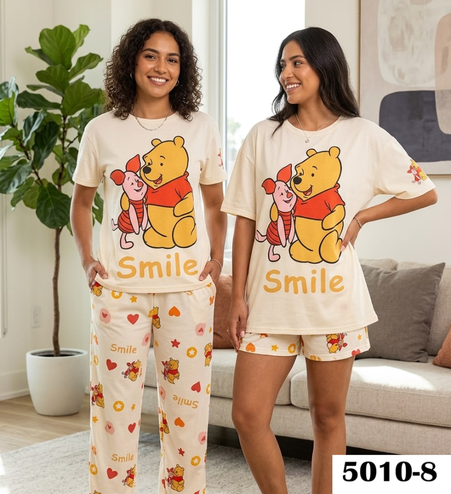 PIJAMA VIRAL 4 PIEZAS 5010