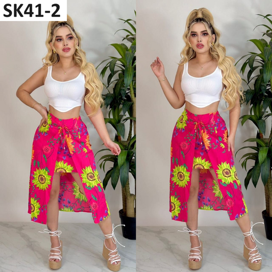 Falda Floral SK41