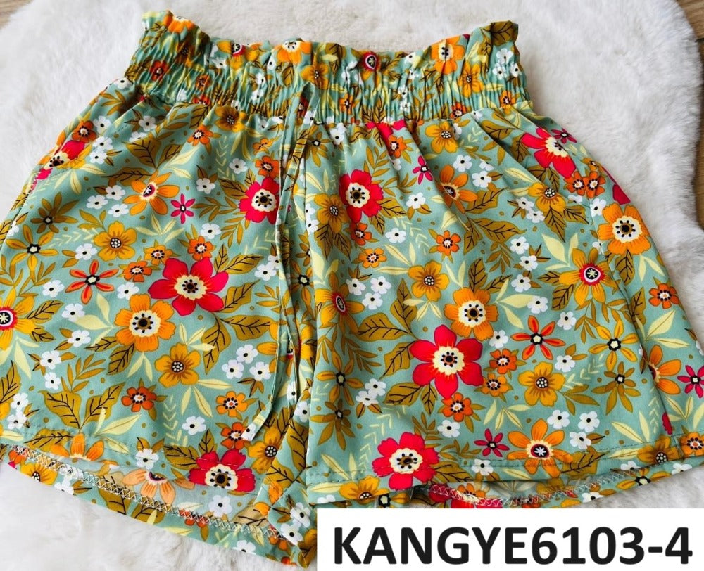 Shorts Casual Mini Flores KANGYE6103