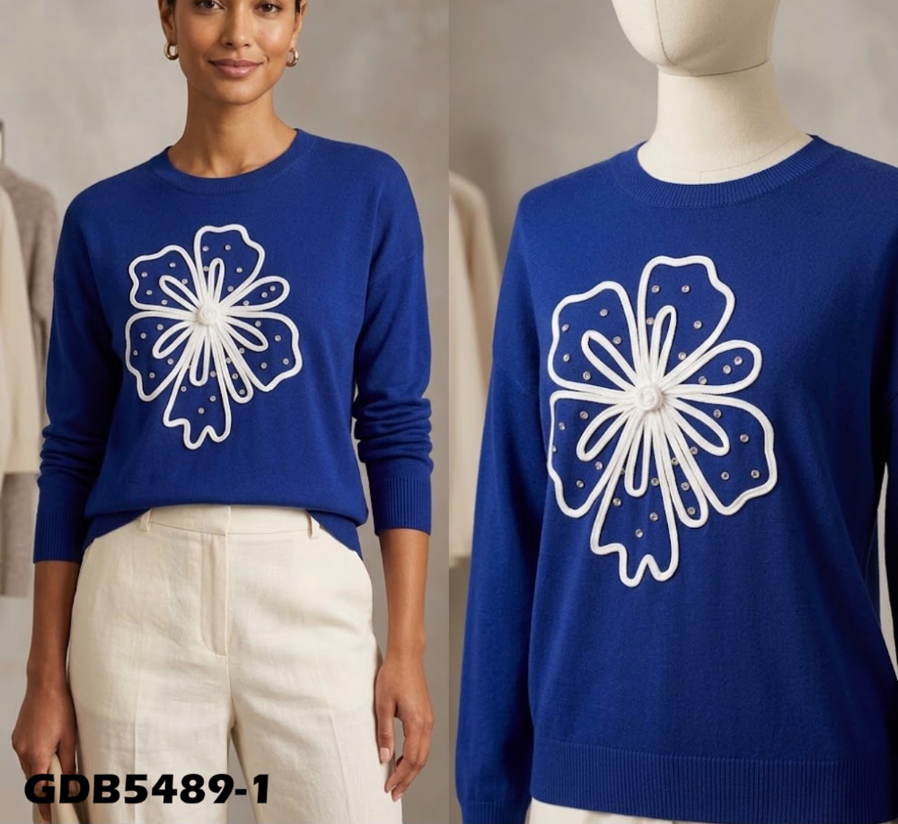 SUETER FLOR GLAM GDB5489