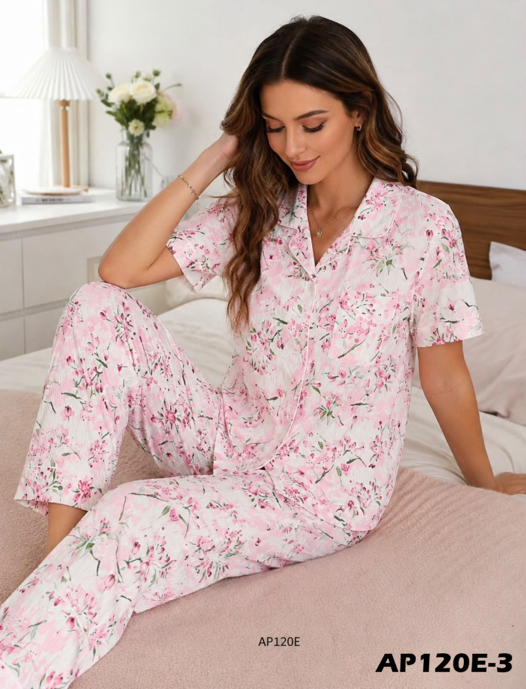 PIJAMA CAMISERA OSITOS AP120E