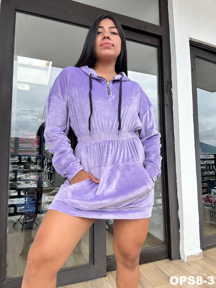 VESTIDO TERCIOPELO OPS8