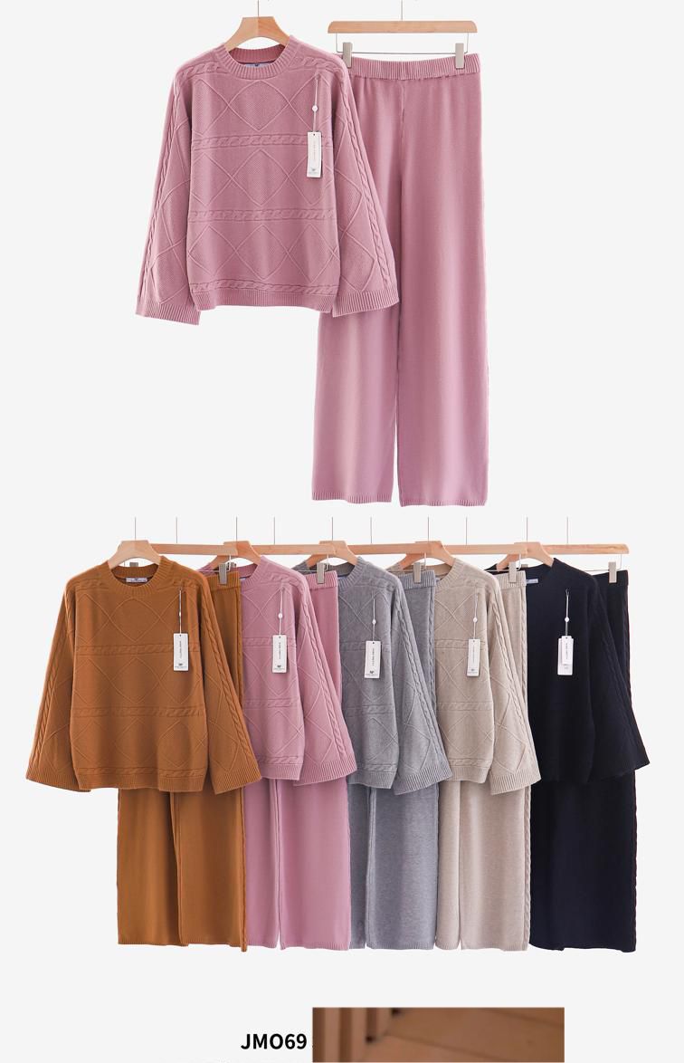 BLUSA ANCHA Y PANTALON JM069