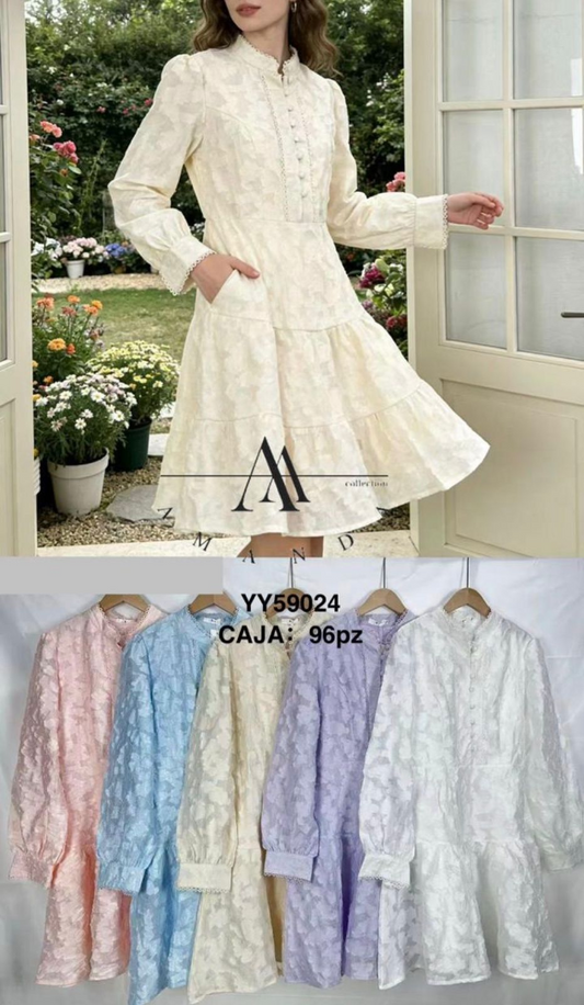 VESTIDO CAROLINA YY59024