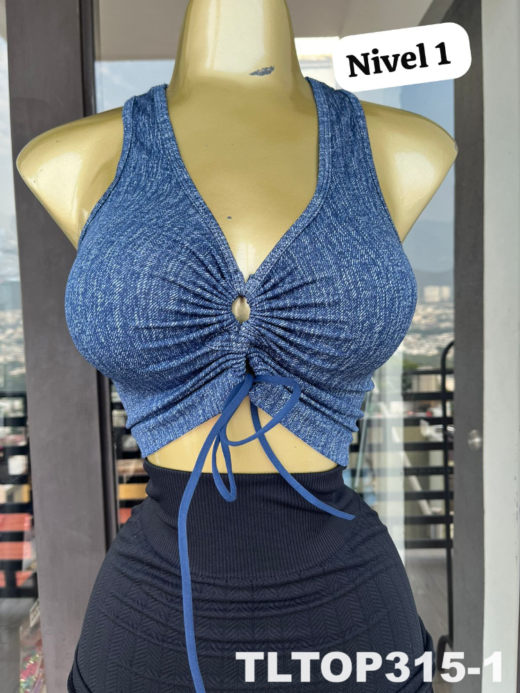 BLUSA 2X99 TLTOP315 MEZCLILLA