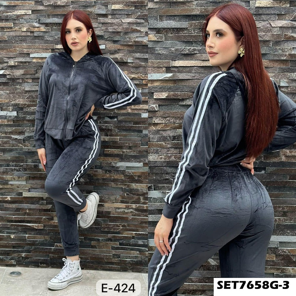 SET VELOUR SET7658G