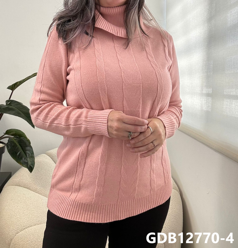 BLUSA SUETER CUELLO ALTO GDB12770