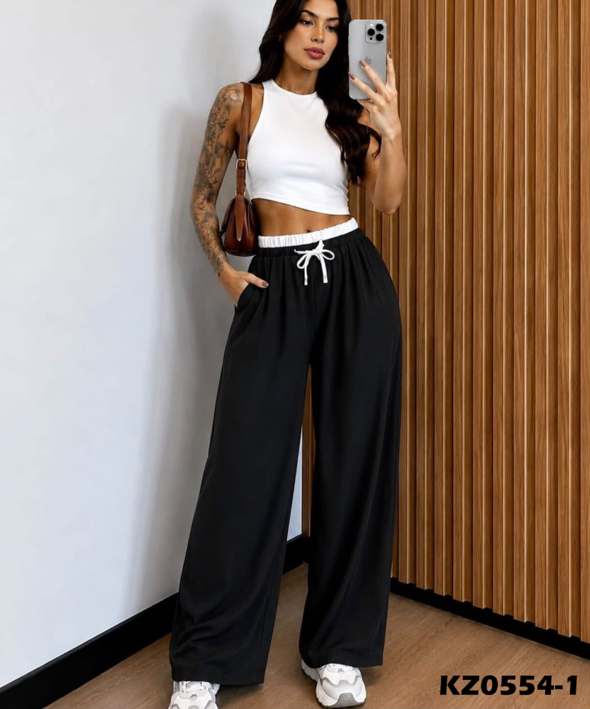 PANTALON HOLGADO CIELO KZ0554
