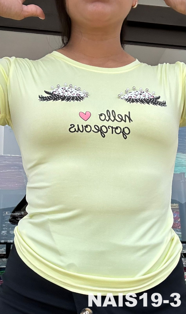 Blusa Pestañas NAIS19