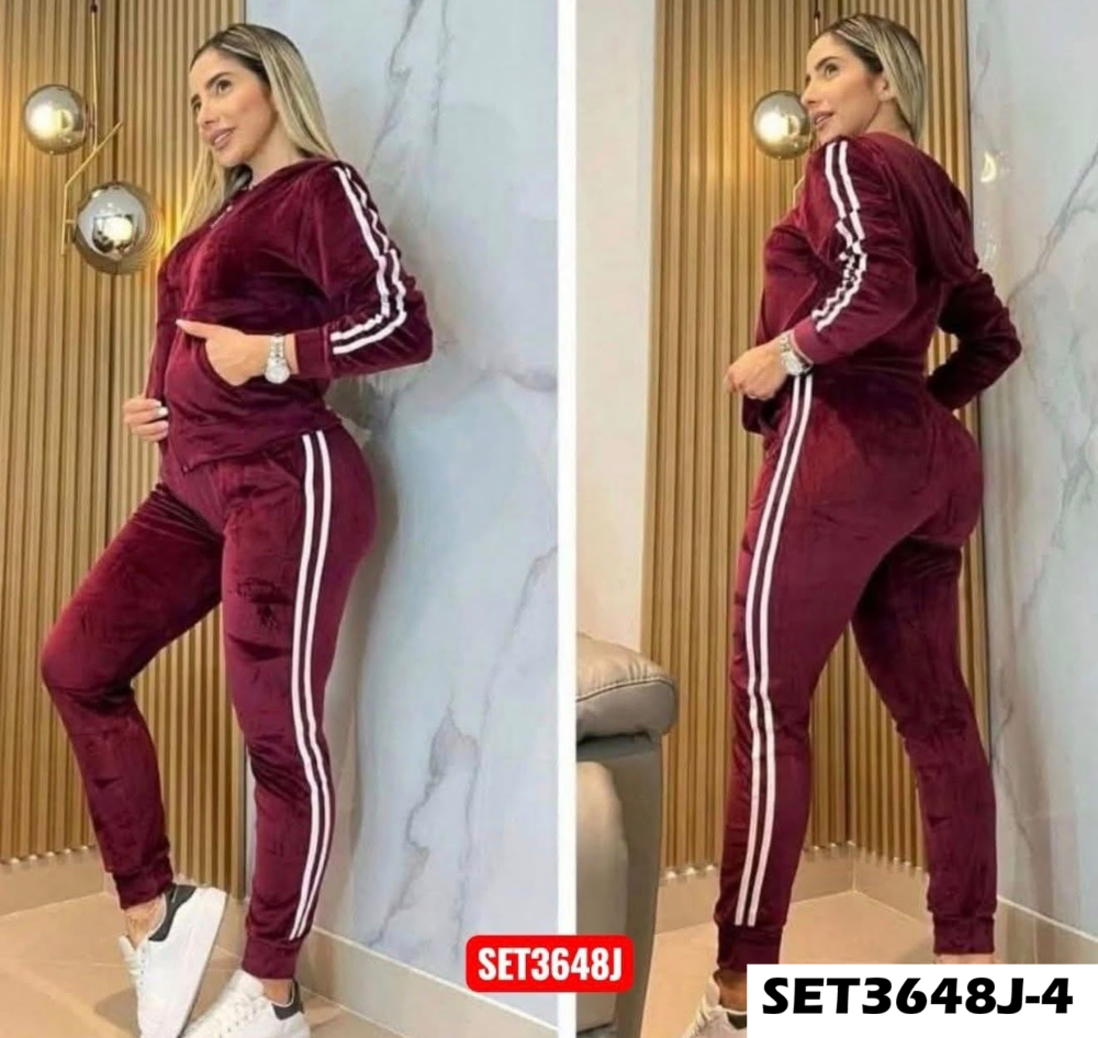 SET VELOUR MARINO SET3648J