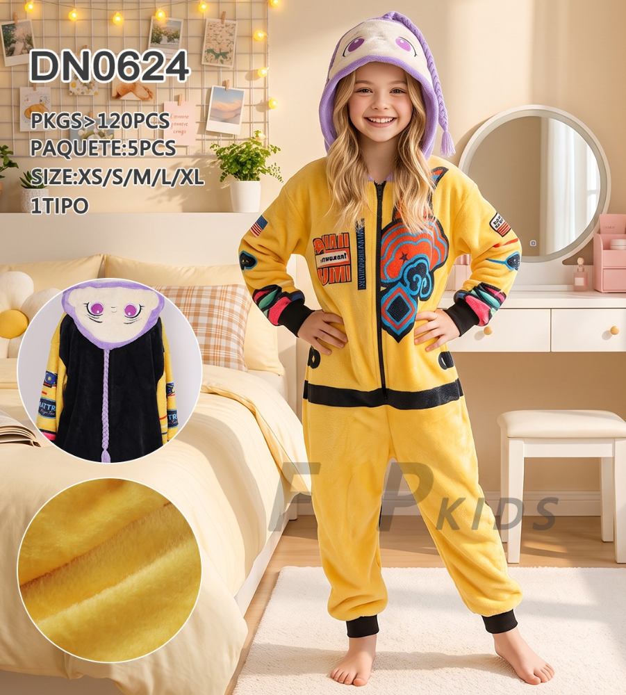 MAMELUCO INFANTIL PERSONAJE DN0624