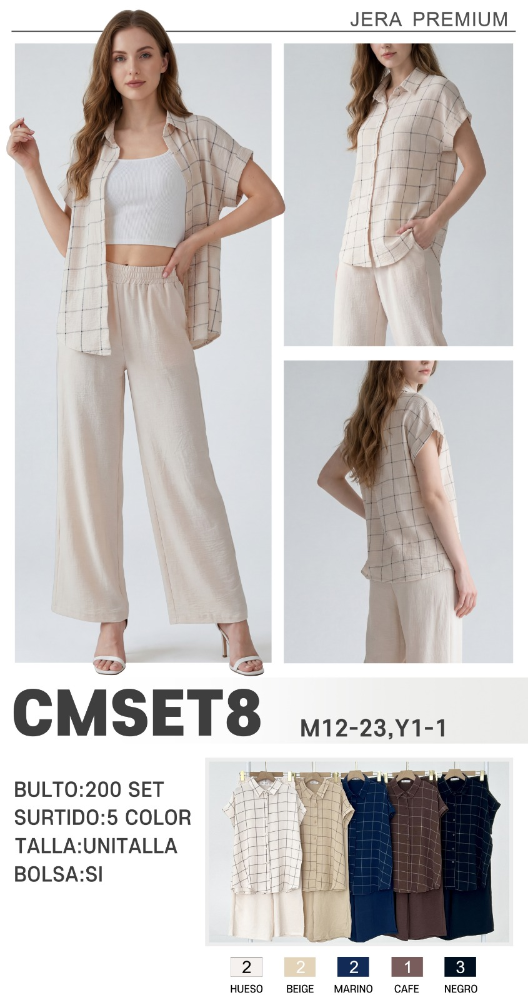 CONJUNTO LINO CMSET8